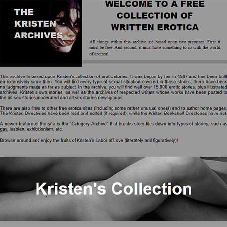 Kristen Archives - The Kristen Archives & 14+ Sex Stories Sites Like asstr.org~Kristen