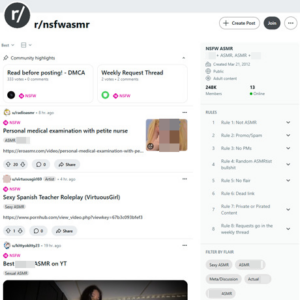 NSFW ASMR