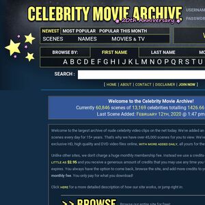 Celebrity Movie Archive - celebritymoviearchive.com