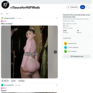 Reddit SauceForNSFWads