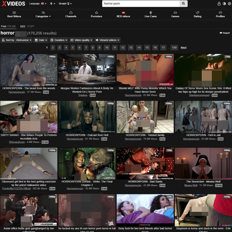 XVideos Horror Porn