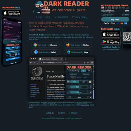 Dark Reader & 13+ Useful Software Like darkreader.org