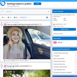 FlashingAndFlaunting