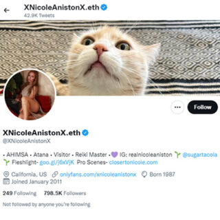Nicole Aniston Twitter - twitter.comxnicoleanistonx