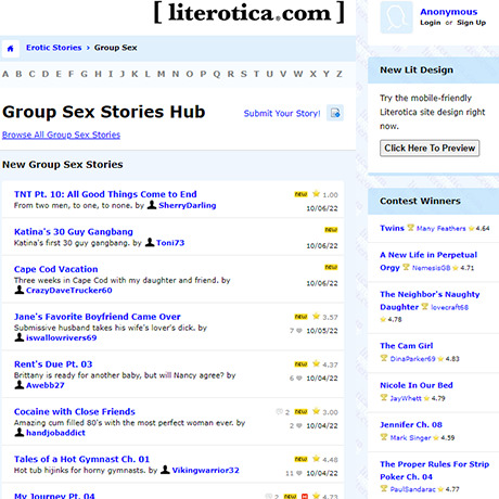 Group Sex Captions - Literotica Group Sex & 19+ Gangbang Porn Sites Like literotica.com/group-sex -stories