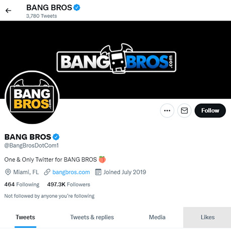 BangBros Twitter