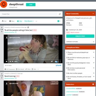 Reddit Deepthroat - reddit.comrdeepthroat