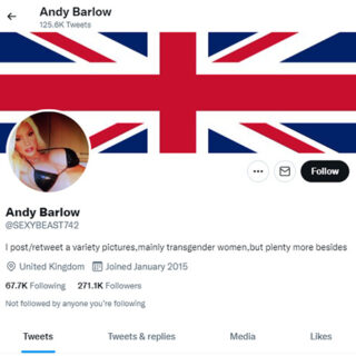 Andy Barlow - twitter.comSEXYBEAST742