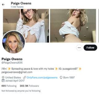 Paige Owens - twitter.compaigeowensxxx
