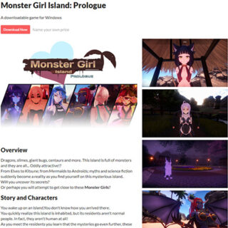 Monster Girl Island - redamz.itch.iomonster-girl-island-prologue
