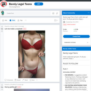 Reddit Barely Legal Teens - reddit.comrbarelylegalteens