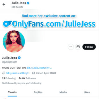Julie Jess Twitter - twitter.comjuliejess69