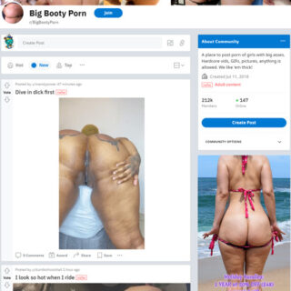 Big Booty Porn - reddit.comrBigBootyPorn