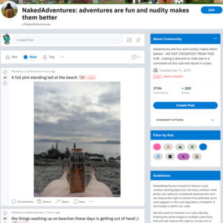 Reddit Naked Adventures (verified) - reddit.comrNakedAdventures