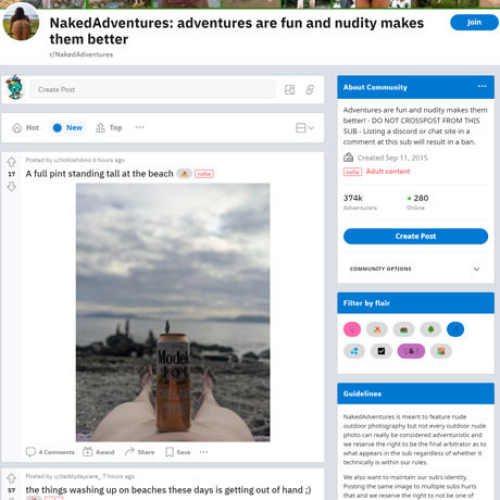 Reddit Naked Adventures verified  710 Hall of Fame Like reddit  