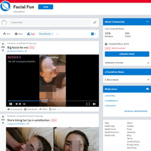 Reddit Facial Fun