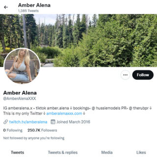 Amber Alena - twitter.comAmberAlenaXXX2