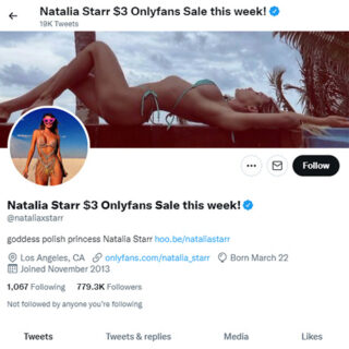 Natalia Starr - twitter.comnataliaxstarr