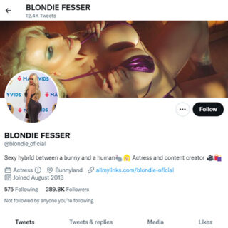 Blondie Fesser - twitter.comblondie_oficial