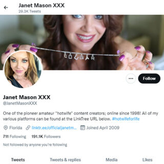 Janet Mason - twitter.comjanetmasonxxx