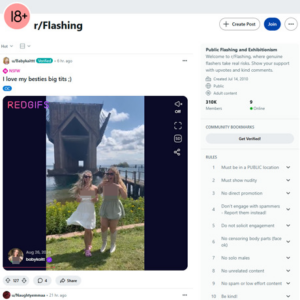 Reddit Flashing