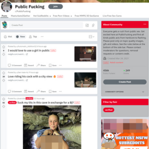 Reddit Public Fucking