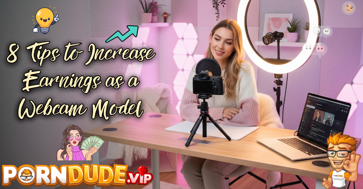 8 Tips to Increase Earnings as a Webcam Model