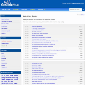SexGeschicht