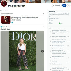 Reddit Celebrity Feet