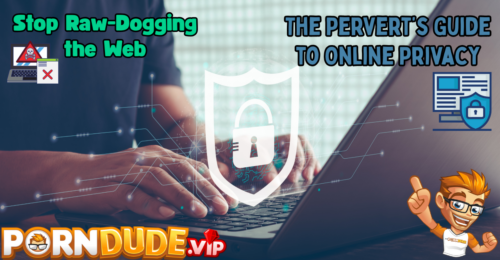 Stop Raw-Dogging the Web: The Pervert’s Guide to Online Privacy
