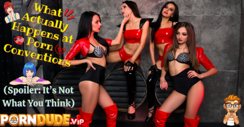 What Actually Happens at Porn Conventions (Spoiler: It’s Not What You Think)
