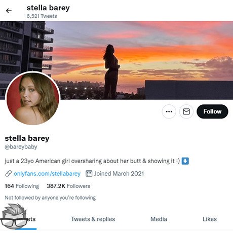 Stella Barey - twitter.combareybaby