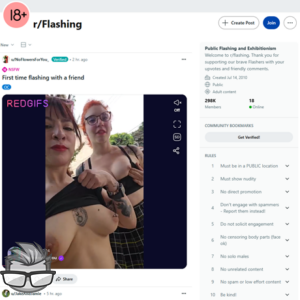 Reddit Flashing