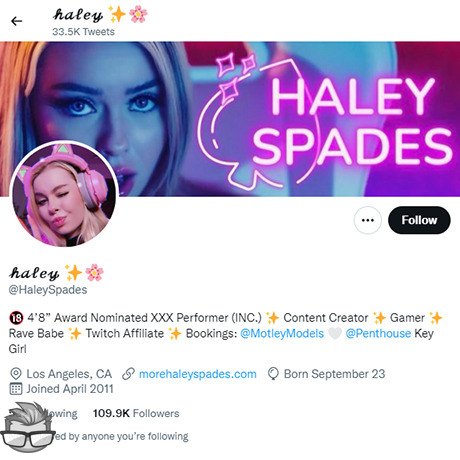 Haley Spades - twitter.comhaleyspades