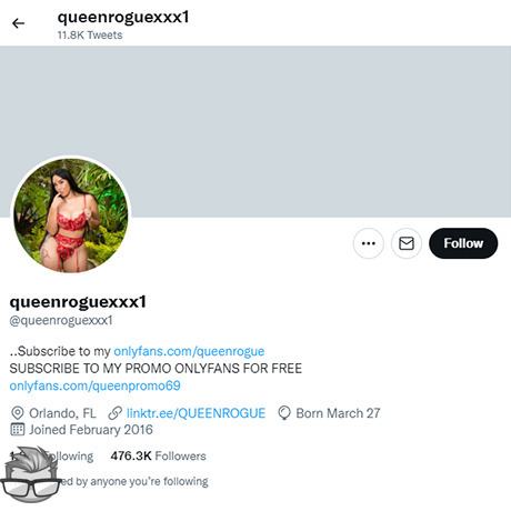 Queen Rogue - twitter.comqueenroguexxx1