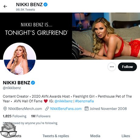 Nikki Benz - twitter.comnikkibenz