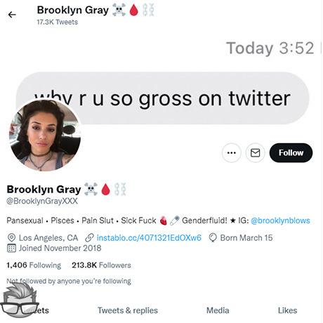 Brooklyn Gray - twitter.combrooklyngrayxxx