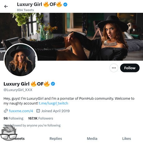 Luxury Girl - twitter.comLuxuryGirl_XXX