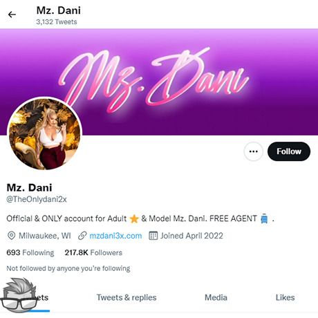 Mz Dani - twitter.comtheonlydani2x