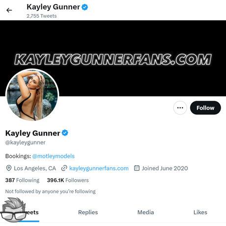 Kayley Gunner Twitter - twitter.comkayleygunner