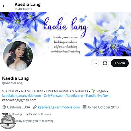 Kaedia Lang - twitter.comkaedialang