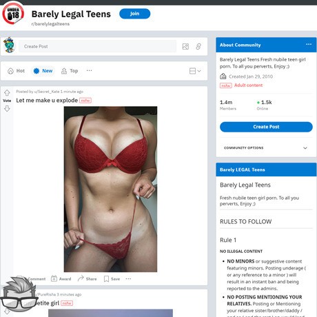 Reddit Barely Legal Teens - reddit.comrbarelylegalteens