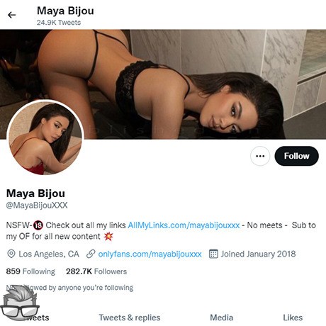 Maya Bijou - twitter.commayabijouxxx