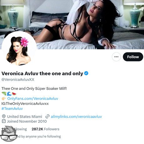 Veronica Avluv Twitter - twitter.comveronicaavluvxx