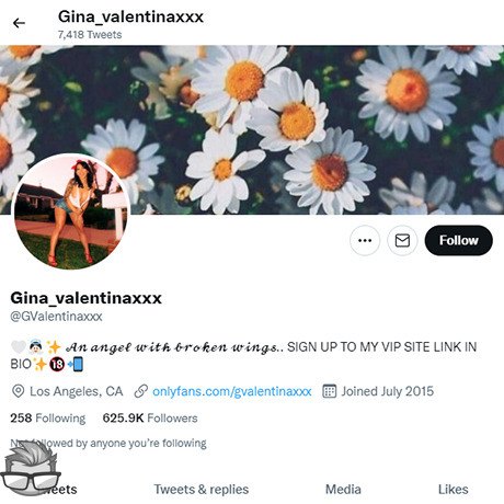 Gina Valentina - twitter.comgvalentinaxxx
