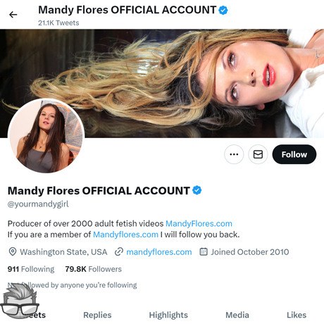 Mandy Flores Twitter - twitter.comyourmandygirl