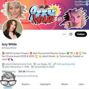 Izzy Wilde Twitter (TS)