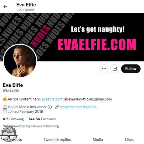 Eva Elfie Twitter - twitter.comevaelfie