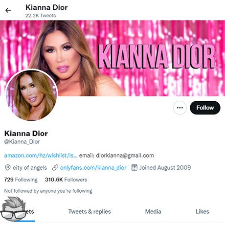 Kianna Dior - twitter.comkianna_dior
