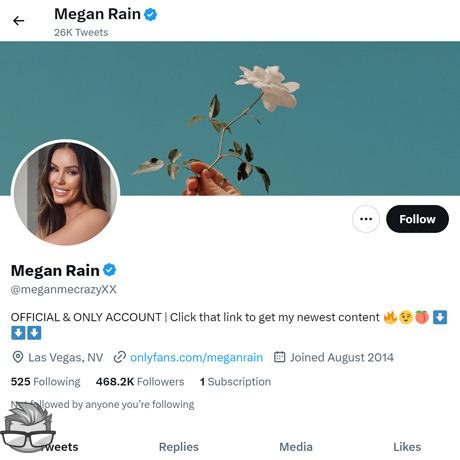 Megan Rain Twitter - twitter.commeganmecrazyxx